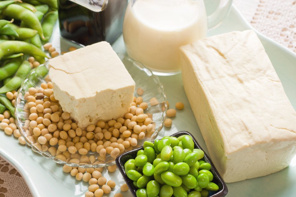 Sojaprodukte vegane Ernährung