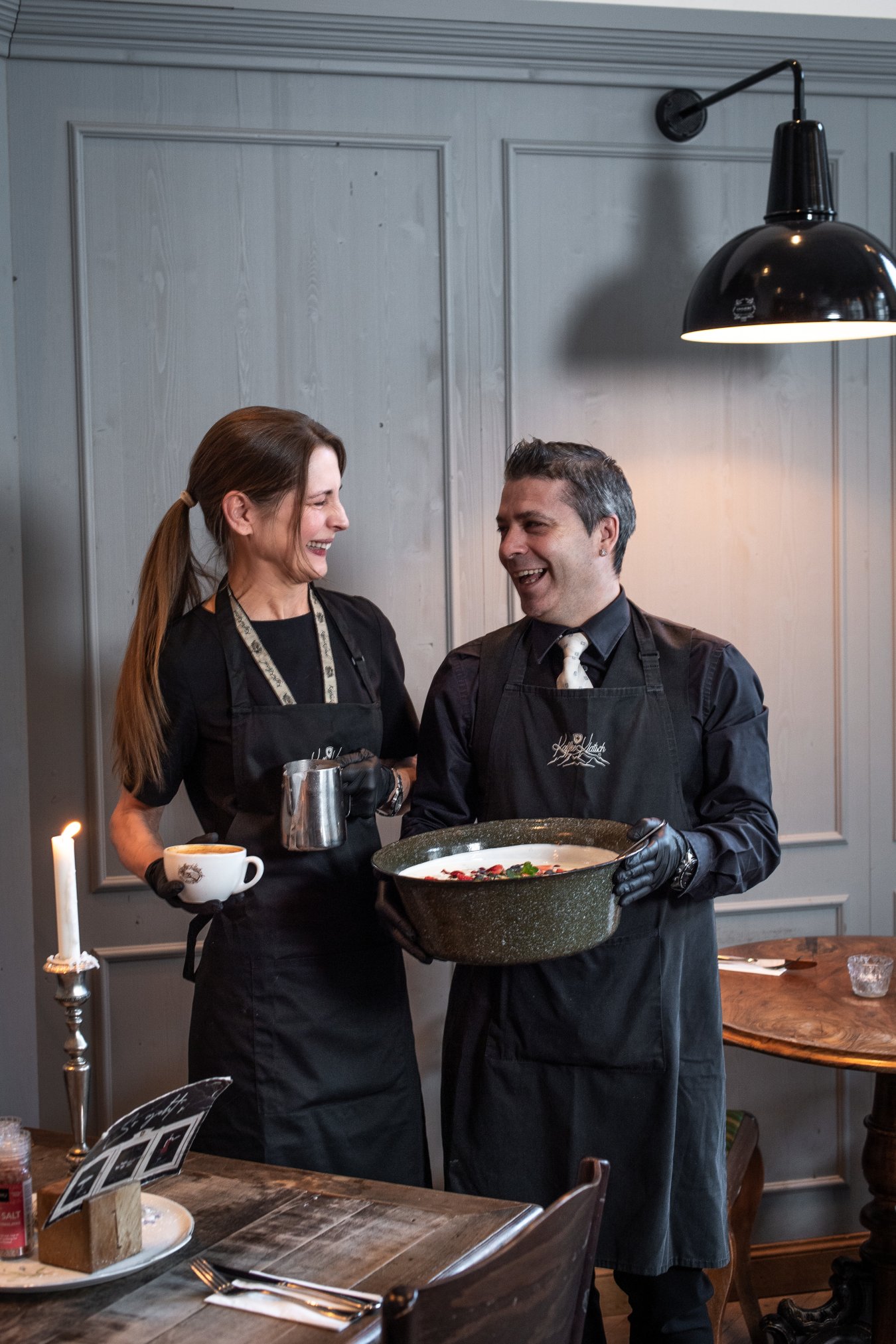 Kaffee Klatsch  Team Svea Meyer und Servio Martins