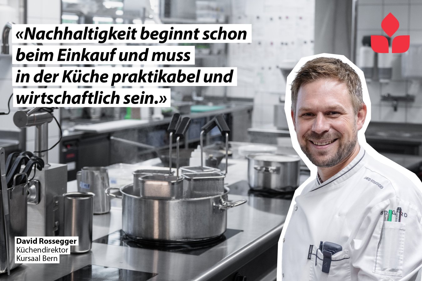 Nachhaltigkeit Pistor mit Kursaal Bern