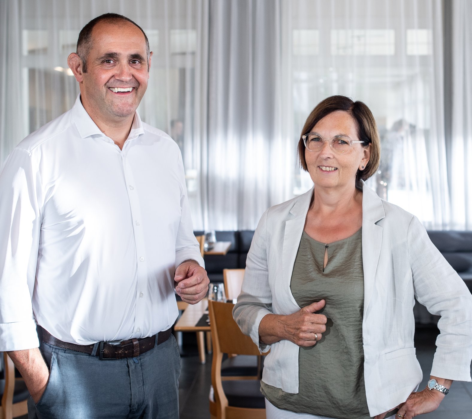 klinik valens- Christian Böck und Martha Brotzer