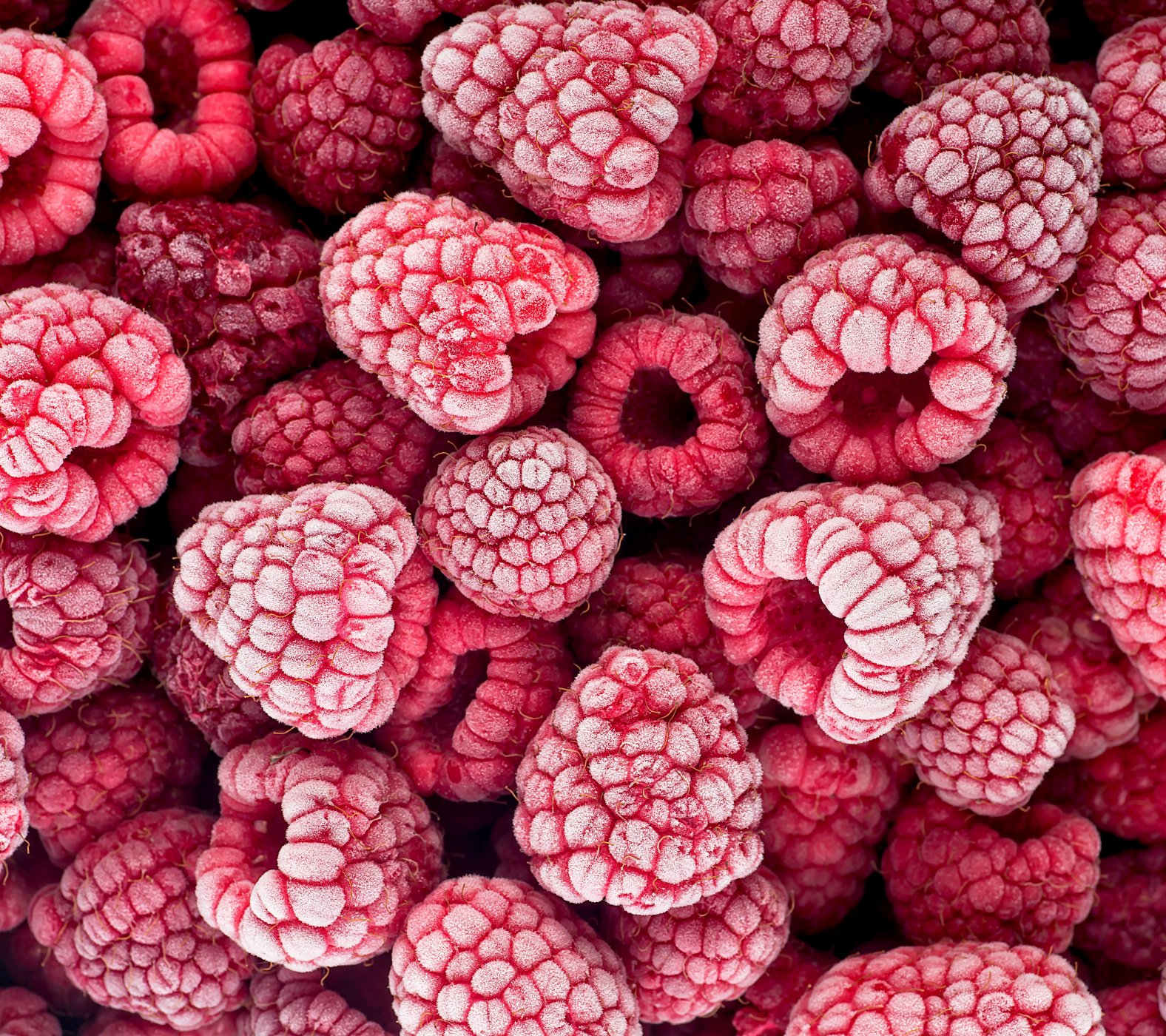 MHD, Tiefgekühlt, Mindesthaltbarkeit, Himbeeren